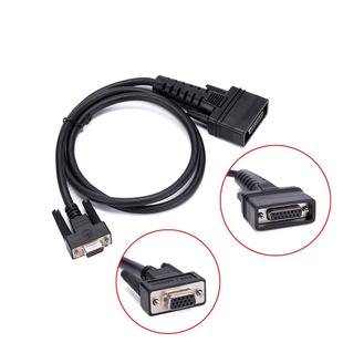 元征431pro3s+v5.0/pad5/pad7超级远程诊断盒C端接头测试主线1米