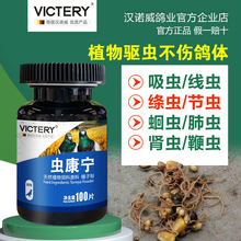全虫清鸽药大全虫康宁打虫药鸽子清体内寄生虫蛔虫鸽子体内驱虫药