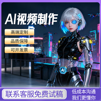 ai视频制作生成动画mv企业宣传片影视动漫广告拍摄创意视频定制