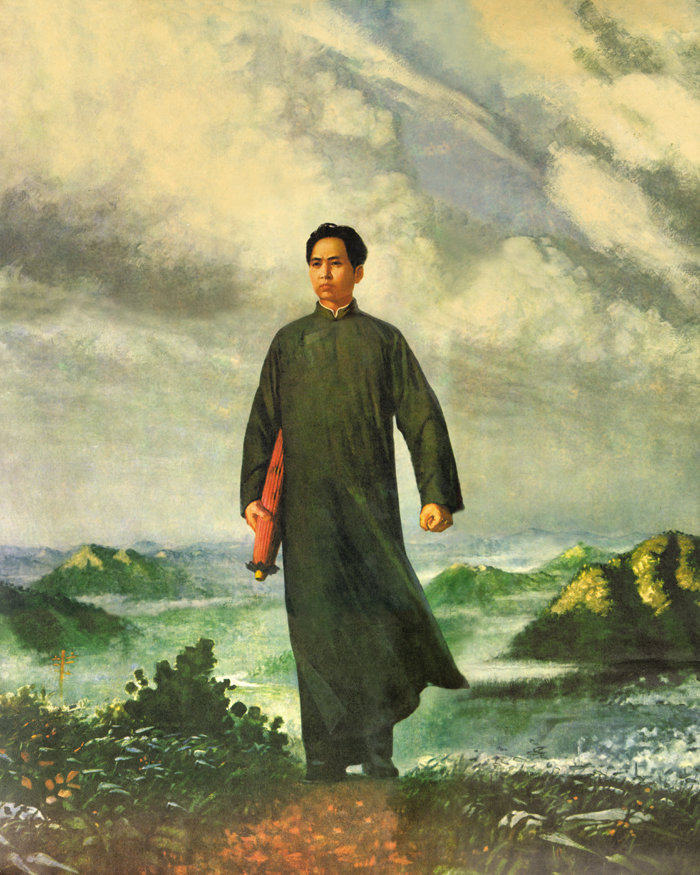 印花纯棉玄关挂画人物青年十字绣