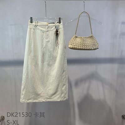 DI-SUI简约风百搭牛仔半身裙
