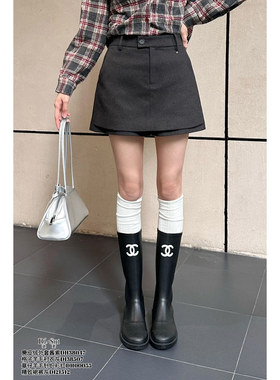 DI-SUI迪素欧货2025秋冬新品女装21512休闲风精致短款显瘦高腰裤