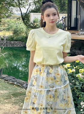 现货正品DI-SUI迪素女装2025夏季新品时尚气质显瘦上衣38506百搭