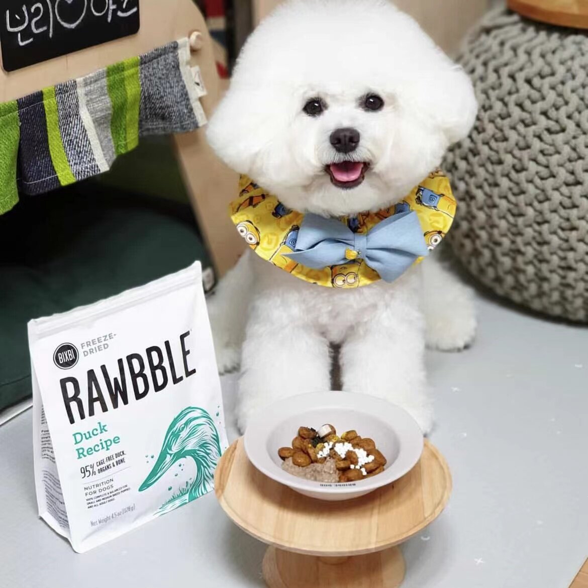 小羊集市 美国bixbi rawbble宠物成幼犬猫主食猫狗冻干粮鸭肉猪肉