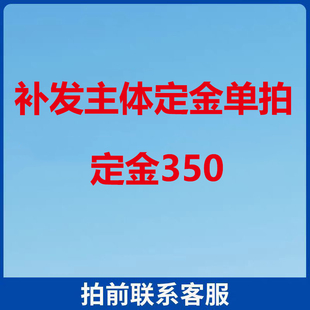 淋浴花洒补发更换主体定金单拍