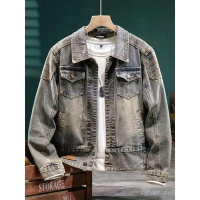 巨好看的早秋男士牛仔外套2025新款潮牌机车衣服夹克男款高级感潮