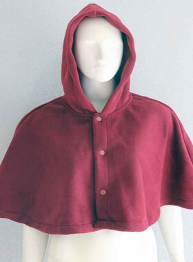 禅修披肩打坐披风观音斗篷短款小外套居士服男女通用