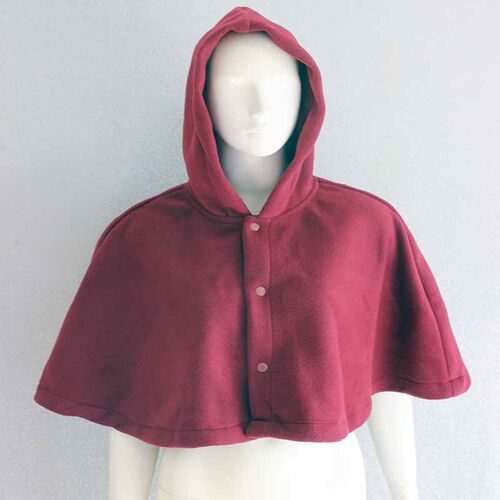 禅修披肩打坐披风观音斗篷短款小外套居士服男女通用