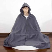 同修男女禅修打坐斗篷 空调毯 打坐披风
