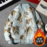 常年款秋冬季日系风刺绣外套大码加绒加厚夹克B370-JK88P130，男装夹克，电商B370-A