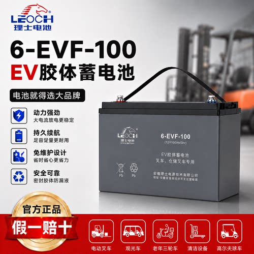 理士EVF电动叉车动力胶体蓄电池