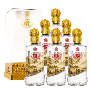 白水杜康 U50（山水情）浓香型52° 500ml*6瓶浓香型