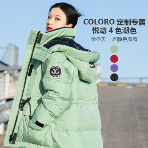 女中羽绒服Bosideng/波司登炸街