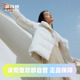 波司登女装 鹅绒轻暖中空纱舒适保暖翻领办公通勤羽绒服 短款