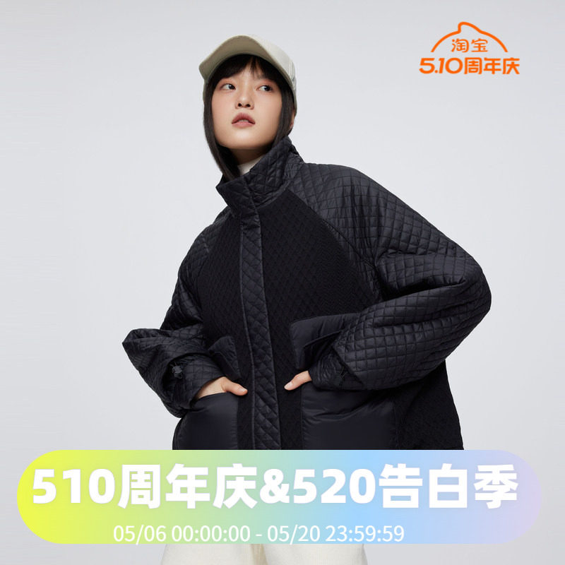 波司登女款舒适廓形短款春秋轻盈时尚鹅绒轻薄羽绒服