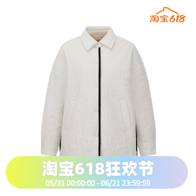 波司登2023秋季鹅绒轻薄 时尚女短中款米兰秀款羽绒服