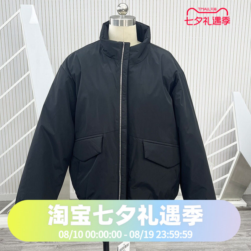 波司登秋冬立领时尚鹅绒短款工装飞行员夹克外套羽绒服