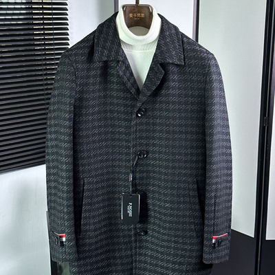 实体专柜货高品质羊毛大衣外套