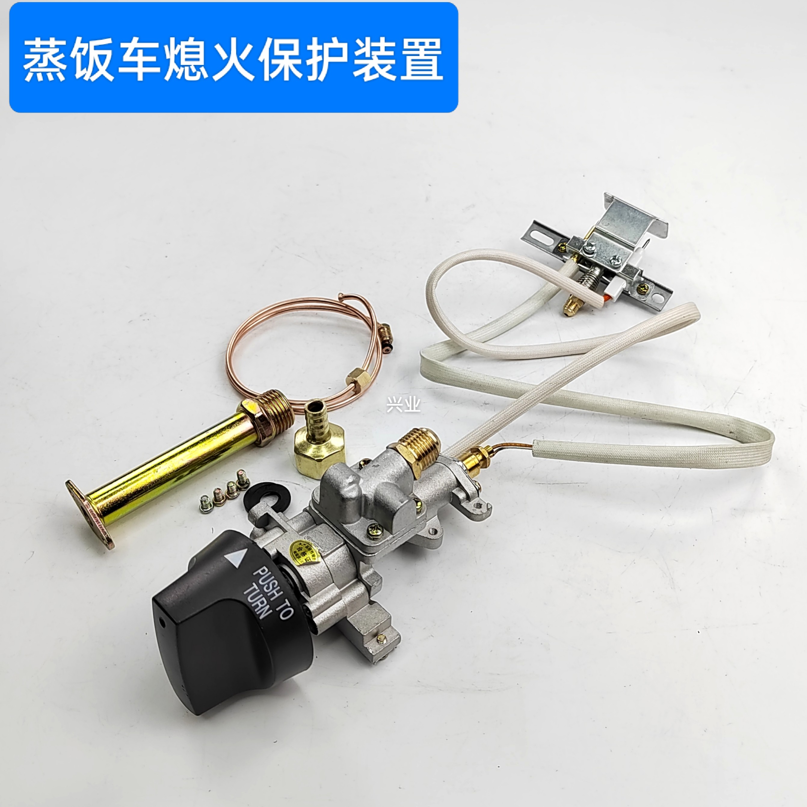 蒸饭车熄火保护装置蒸饭柜配件点火器专用火咀电子打火总成