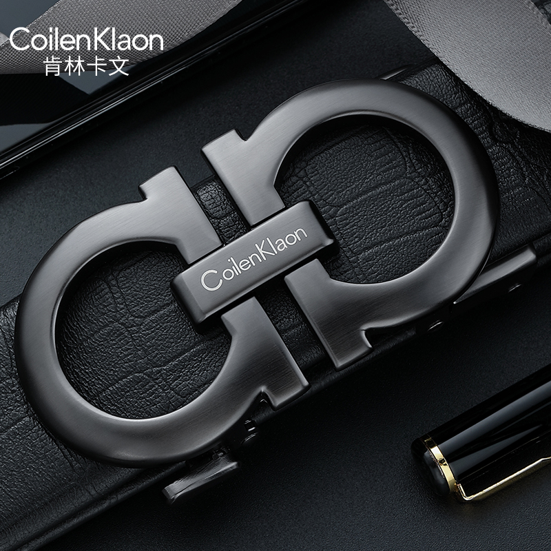CoilenKlaon男士新潮真皮皮带