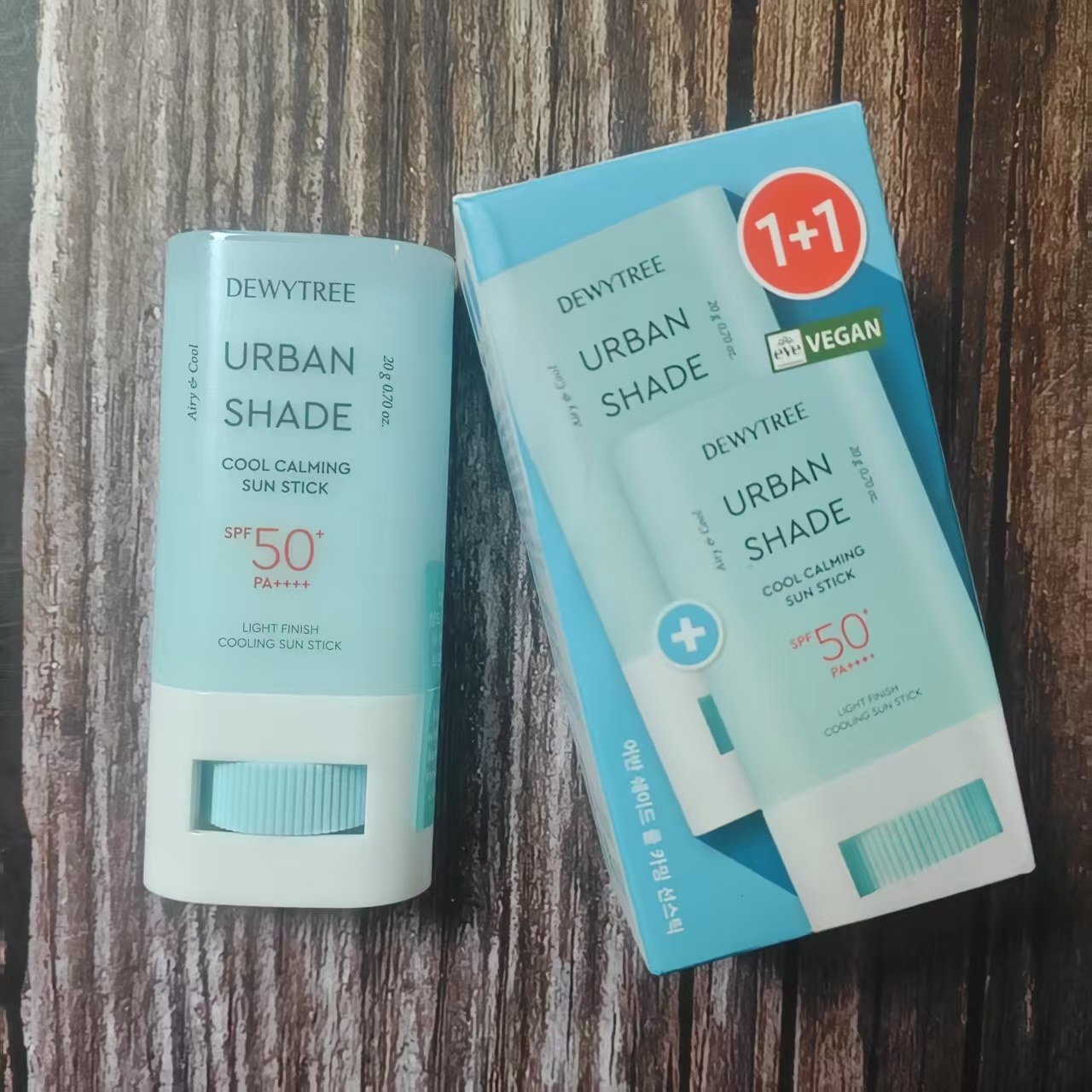 DEWYTREE自颜源露冰感防晒棒清爽镇静舒缓防晒棒SPF50+