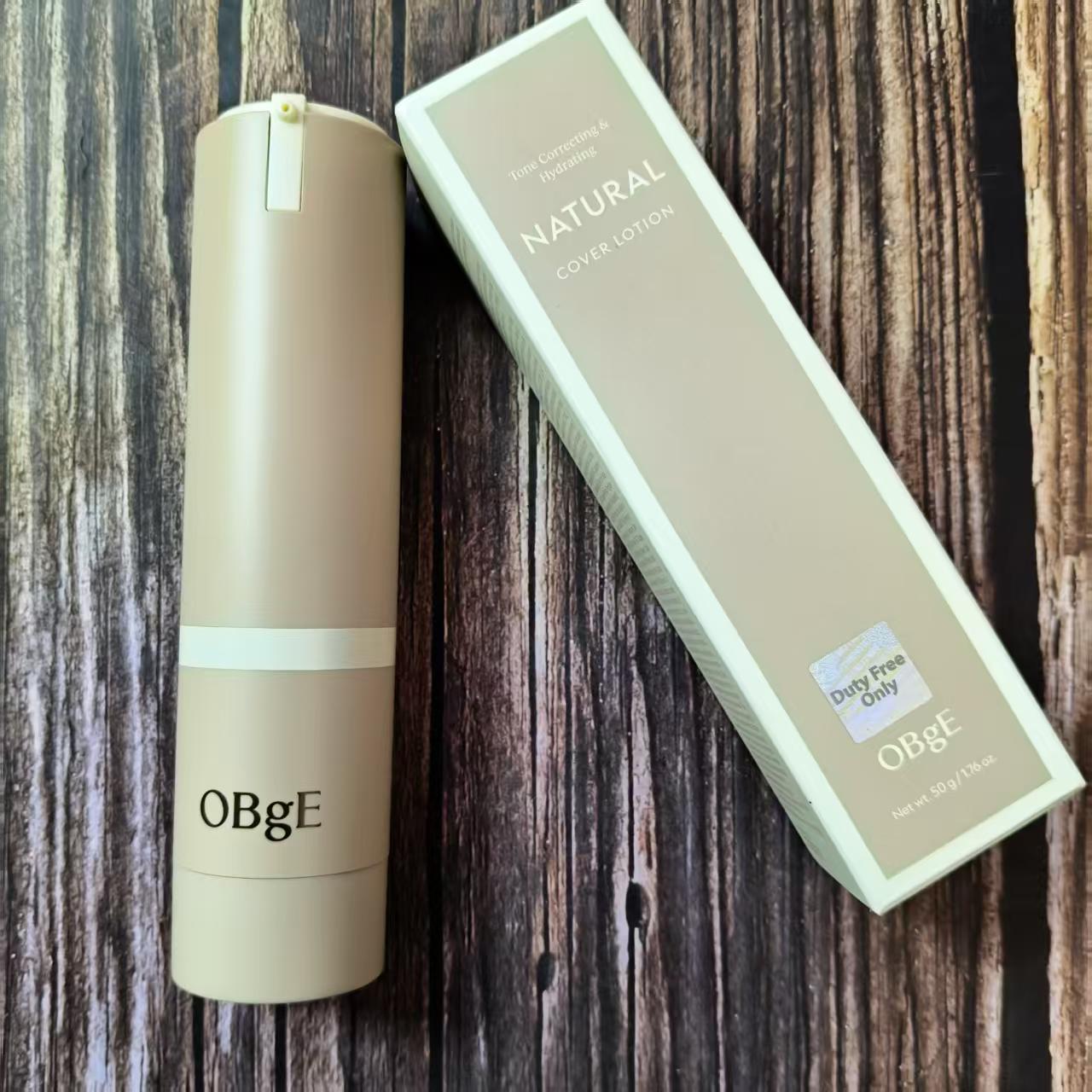 obge素颜霜自然遮瑕防晒乳提亮粉底护肤乳三合一轻薄保湿控油图片