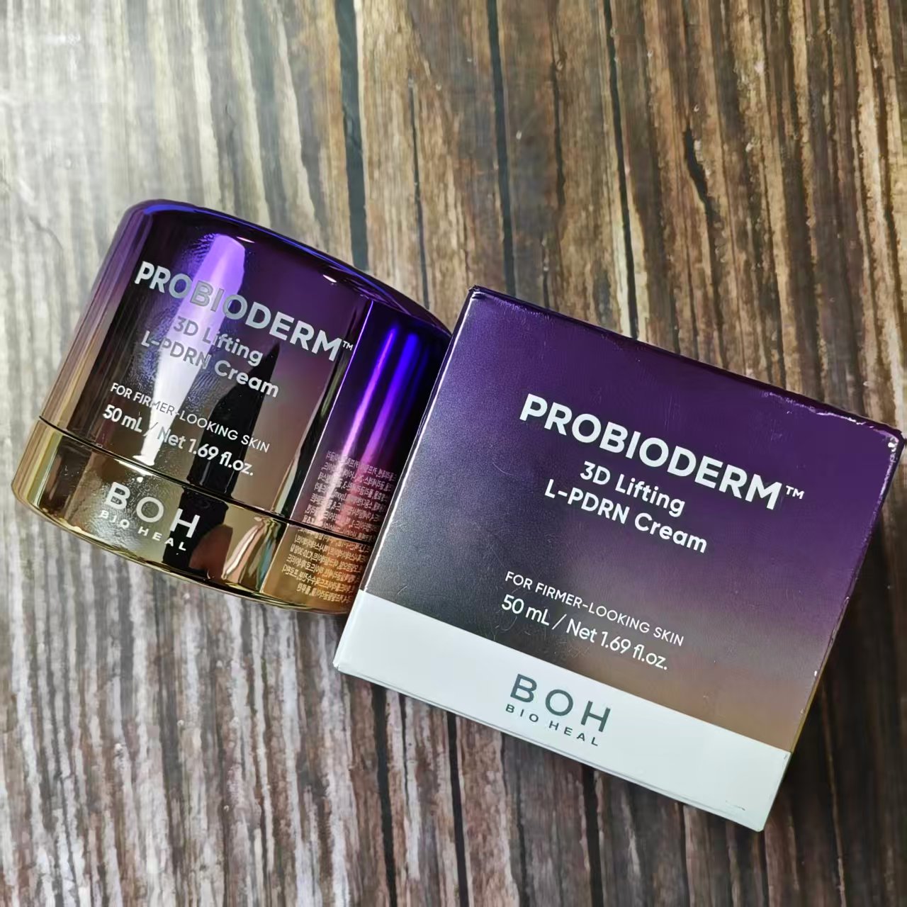 韩国BOH新品3D PDRN弹力面霜提拉紧致高保湿修护改善肌肤弹性