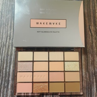 WAKEMAKE16色眼影盘珠光哑光粉色大地提亮卧蚕04/06/14/15