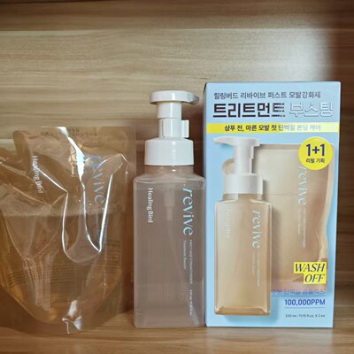 韩国Healing Bird洗前修护强韧发膜烫染受损发质 330ml+330ml套装