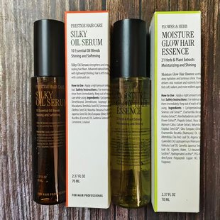 韩国curlyshyll咖秀莎柔顺丝滑护发精油修护受损发质改善毛躁分叉