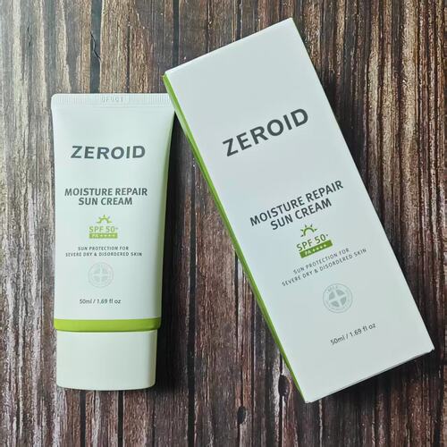 ZEROID姿露得高倍清透养肤滋润修护防晒霜保湿易涂修护屏障