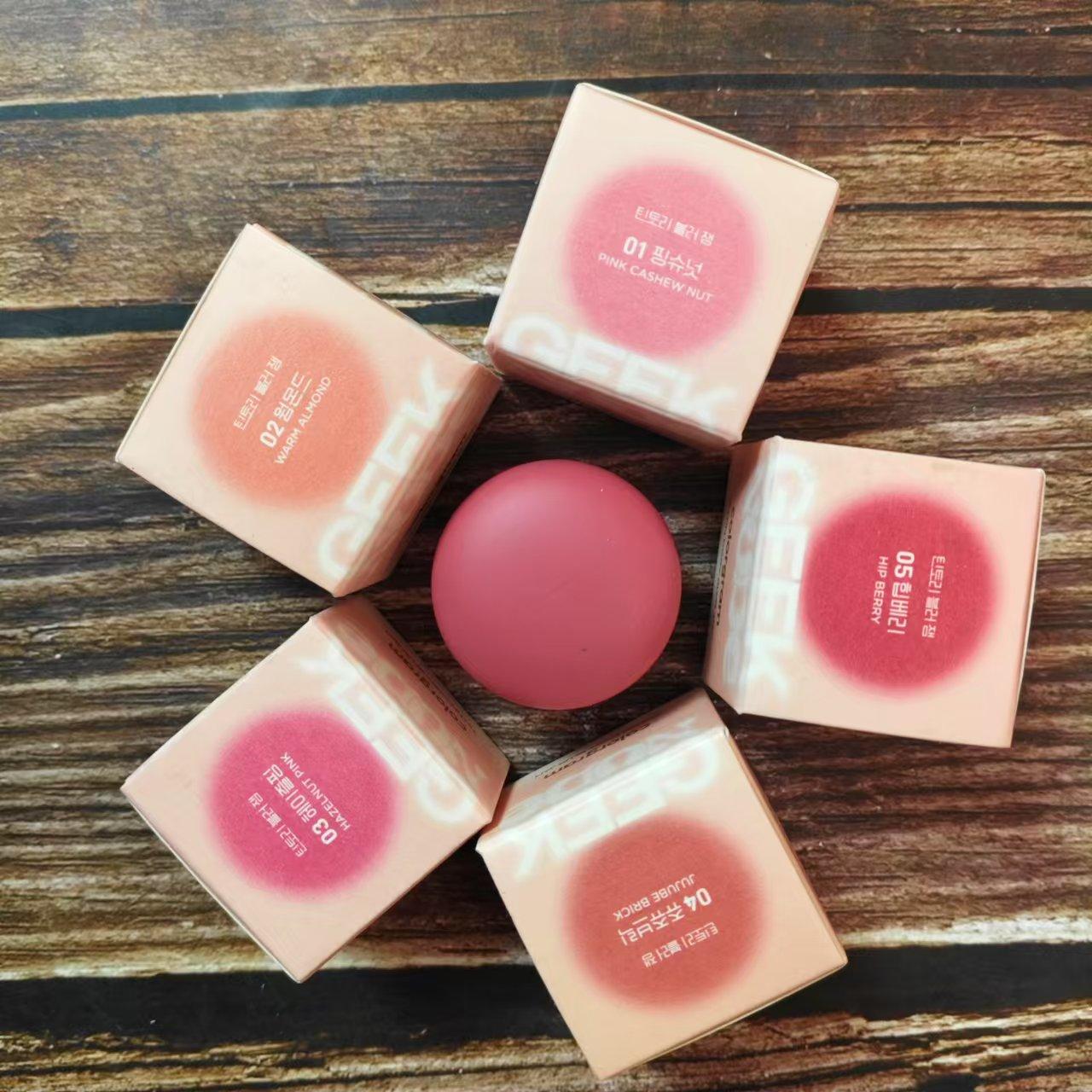 韩国colorgram 果酱唇颊两用膏新款唇膏唇彩腮红叠涂哑光