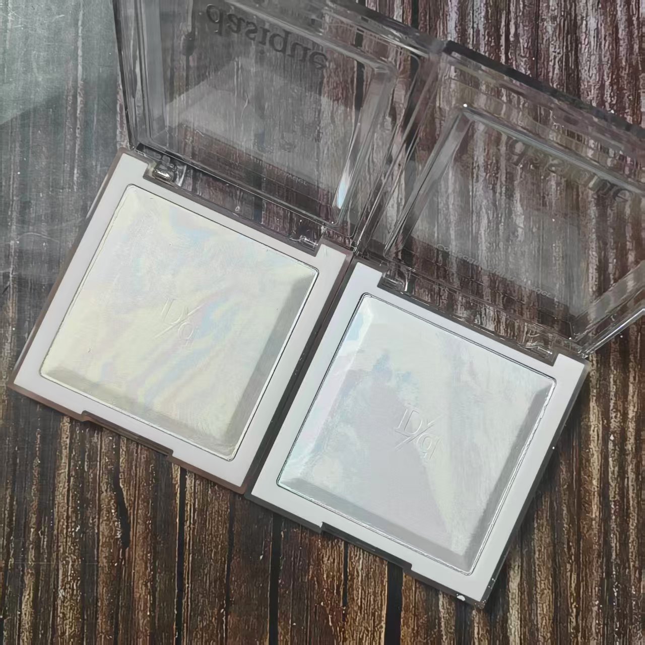 韩国dasique代曦可透明大理石蜜粉饼细腻高光定妆控油修容