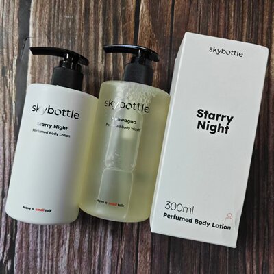 韩国skybottle香氛沐浴露身体乳滋润保湿清爽肌肤持久留香不油腻