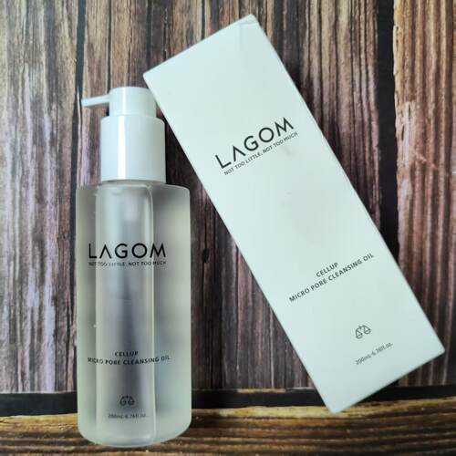 韩国Lagom/莉珂蒽微型毛孔卸妆油温和不刺激深层清洁不闷痘