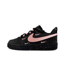 【定制球鞋】Nike Court Borough 2 BQ5448-115 (Team468-黑之黑),运动鞋new,板鞋,淘宝优惠券,粉丝福利购,淘宝优惠卷