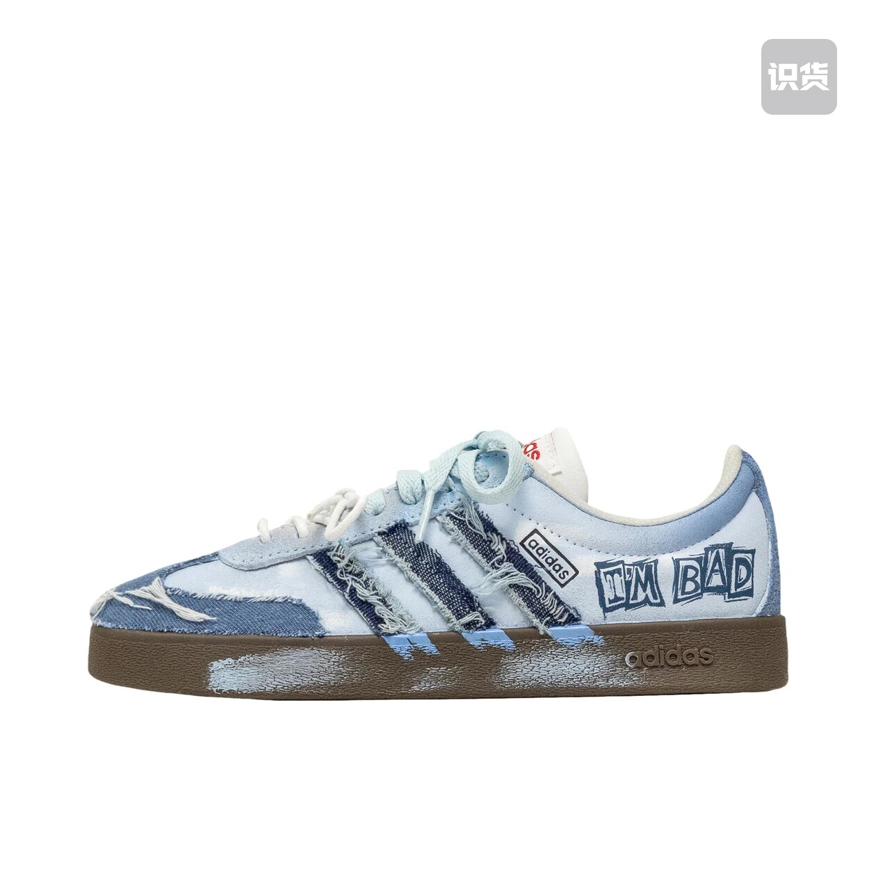 【定制球鞋】Adidas neo VL Court 2.0 德训 (TEAM256-牛仔不忙)