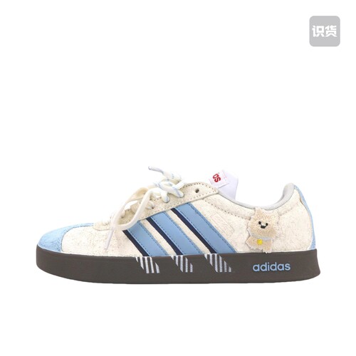 【定制球鞋】Adidas neo VL Court 2.0 德训鞋 （TEAM17-西高地）