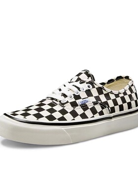 万斯 Authentic 街头百搭 安纳海姆/黑白格子