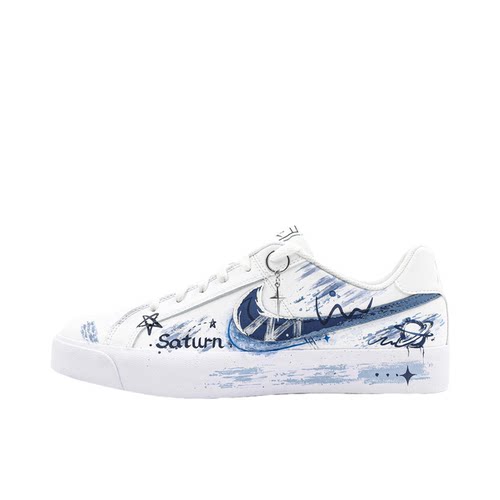 【定制球鞋】Nike Court Royale BQ4222-103 (Team204-断裂时空)