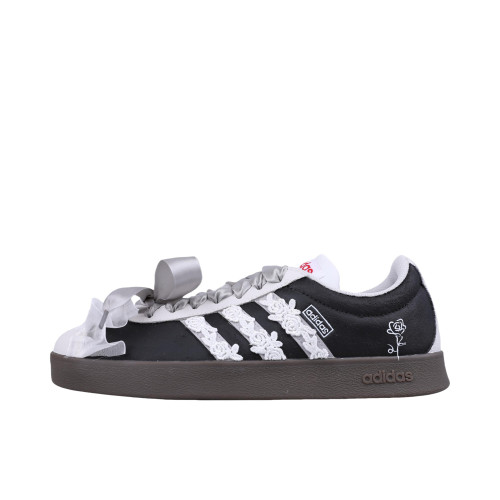 【定制球鞋】adidas neo Vl Court HQ1802 (Team51-暗夜玫瑰)