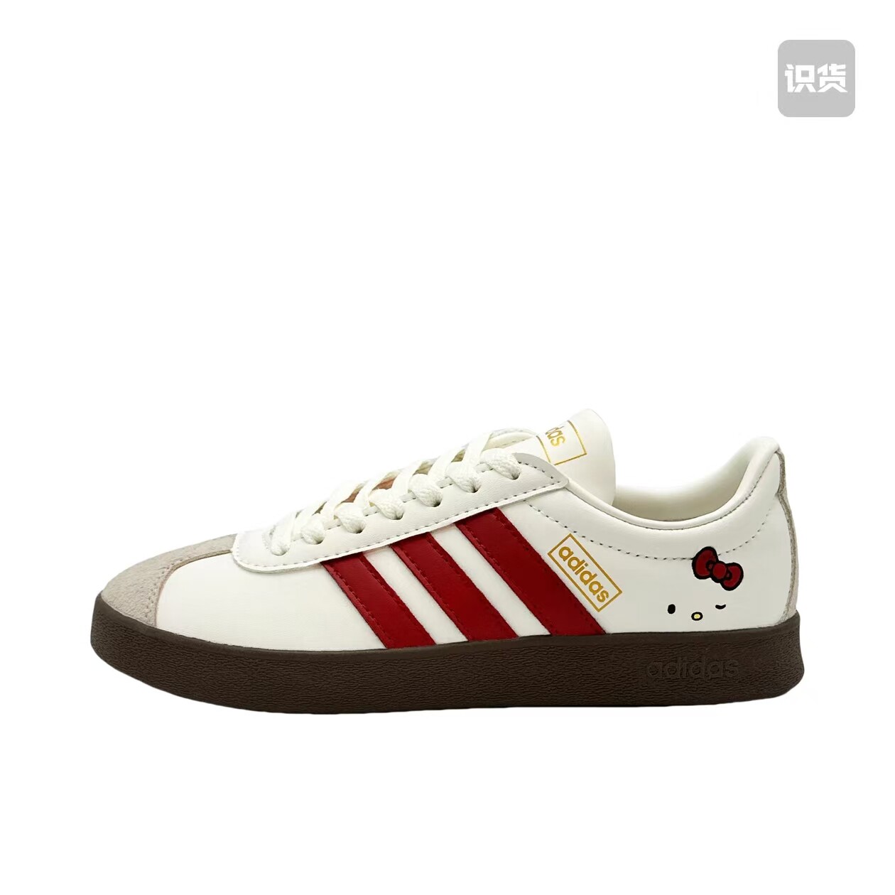 【定制球鞋】Adidas neo VL Court 2.0 德训鞋(TEAM471-猫头蝴结)