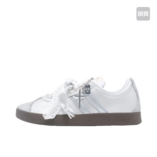 【定制球鞋】Adidas neo VL Court 2.0 德训鞋 板鞋 皎月绮梦