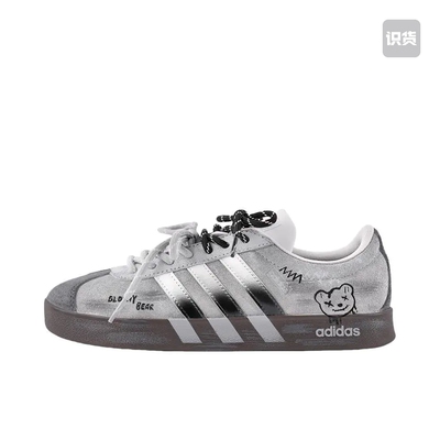 定制款 adidas neo Vl Court 德训鞋 （男女款低帮暴力小熊板鞋）