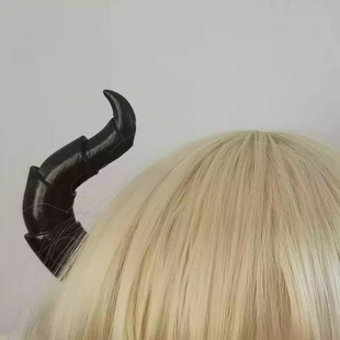 bjd娃娃头饰bjd配件怪兽角恶魔角头饰全尺寸通用兽装兽耳头饰