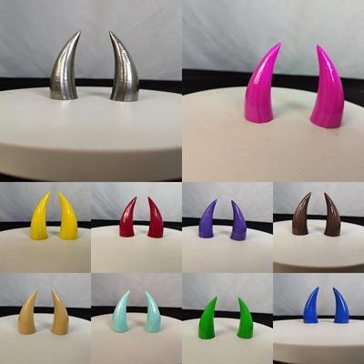 暗黑系机车定制角配饰新圣雪头饰