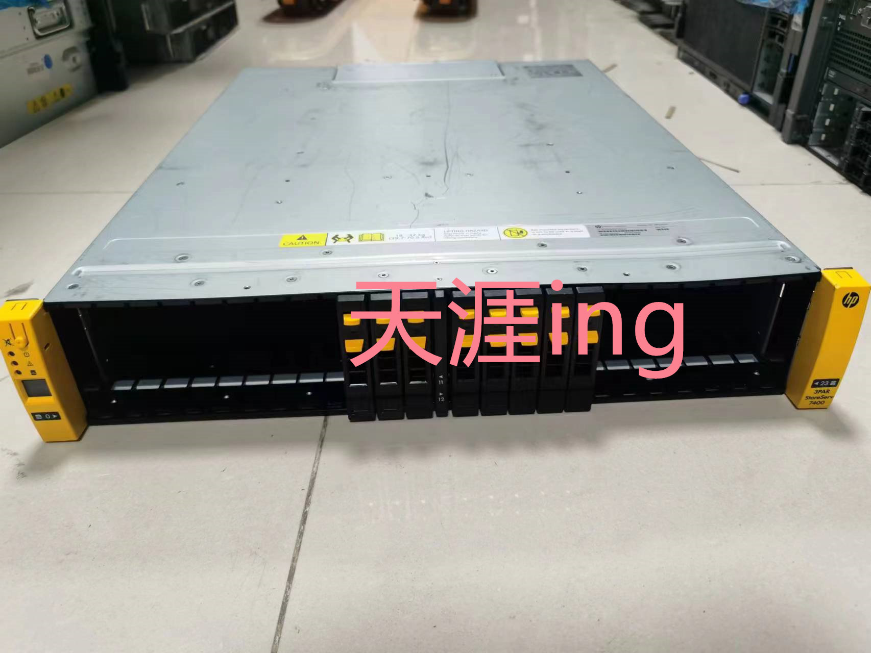 HP 3PAR StoreAerv 7400 双控双电整机 可出测报 可装系统带许可
