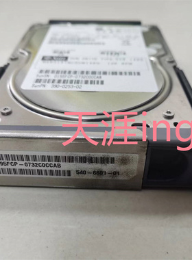SUN V125 服务器原装拆机硬盘 146G 10K 3.5 SCSI 540-6601-01