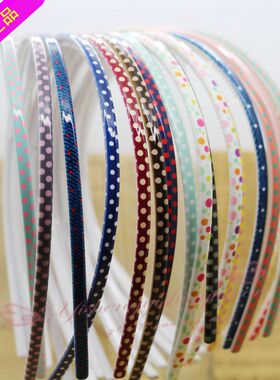 韩国进口 Aznavour 正品 AZ 饰品 经典波点 细款发箍 头箍 发卡