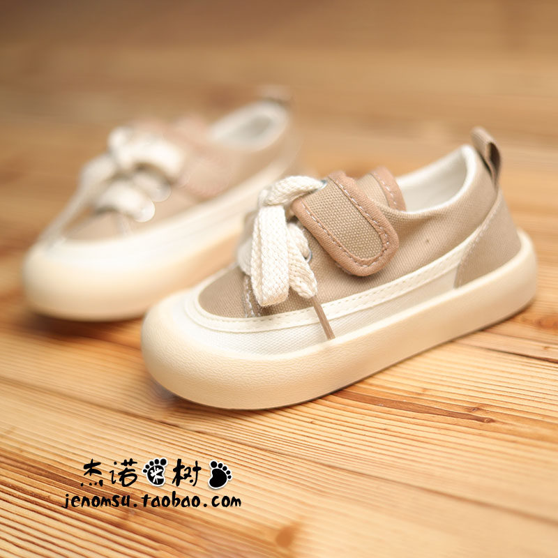 宝宝小白鞋男1-2-3-4-6岁软底布鞋 儿童春秋季低帮帆布鞋女童单鞋,童鞋/婴儿鞋/亲子鞋,帆布鞋,淘宝优惠券,粉丝福利购,淘宝优惠卷